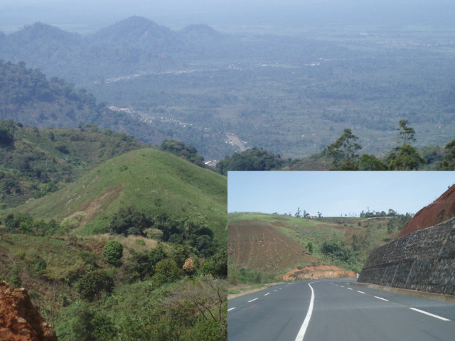 Dschang-Melong Road, Cameroon (photo: Njei M.T)